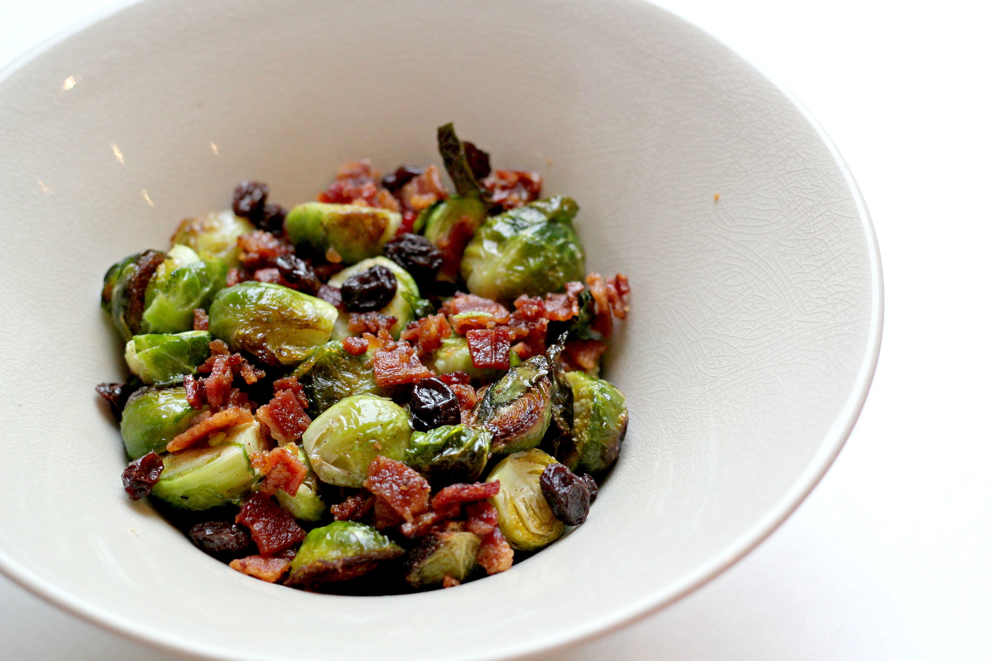 Roasted Brussel Sprouts with Bacon and Cinnamon – from The Healing Kitchen